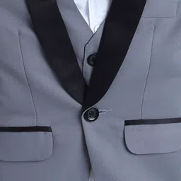 Jeetethnics Boys 5-Pcs Single Breasted Suit image 4