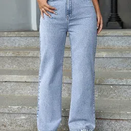 ROBECULT COLLECTION Women Plus Size Comfort Straight Fit High-Rise Stretchable Jeans-picture-38