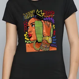 SZN Women Printed T-shirt-image-84