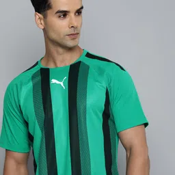 Puma dryCELL teamLIGA Striped Football Jersey T-shirt-picture-16