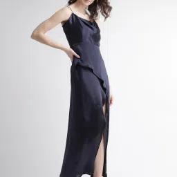 MISH Navy Slit Dress image 3