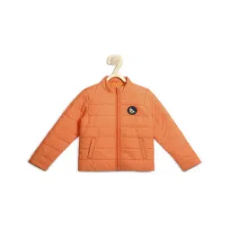 Allen Solly Junior Orange Quilted Jacket-image-36