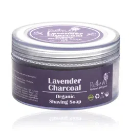 Rustic Art Lavender Charcoal Shaving Soap - 50 gm-image-99