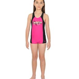 Speedo Kids Pink Printed Swimsuit-picture-35