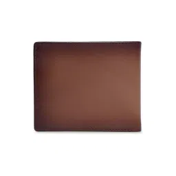United Colors of Benetton Tan Sligo Leather Bi-Fold Wallet image 2