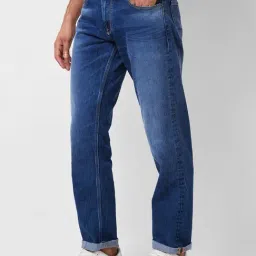 Spykar Blue Comfort Fit Jeans image 3