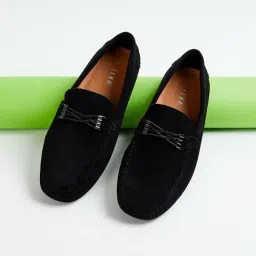 Code by Lifestyle Men's Black Casual Loafers-image-15