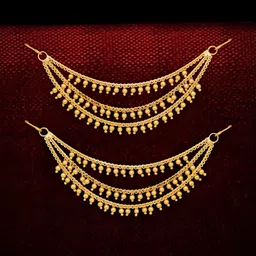 Luv Fashion Contemporary Ear Cuff Earrings-image-10