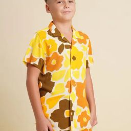 Jack & Jones Junior Boys Vibrant Yellow Shirts-picture-14