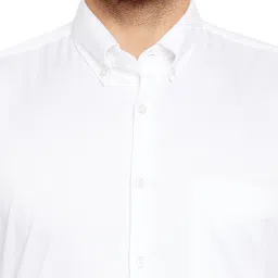 Hancock White Slim Fit Shirt image 4