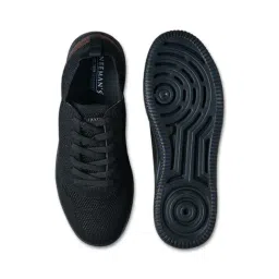 Neemans Unisex Court Black Casual Sneakers image 4