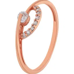 Malabar Gold and Diamonds 18k (750) Rose Gold Ring for Women-picture-24