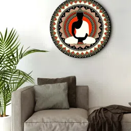 999Store Multicolour MDF Wall Art Painting - Set of 1 image 1
