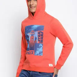 Lil Tomatoes Kids Coral Printed Full Sleeves Sweatshirt image 4