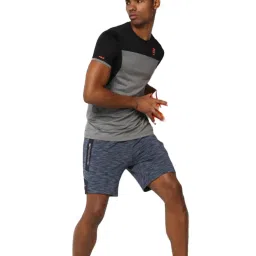 Rock.it Black & Grey Round Neck T-Shirt image 5