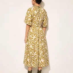 Only Green Print A Line Dress image 2