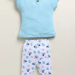 Annie Girls Printed Top with Pyjamas image 4