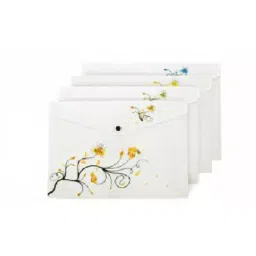 Infinity My Clear Bag Opaque Designer Purple, INF-MC923F (Pack of 20 Pcs) image 2