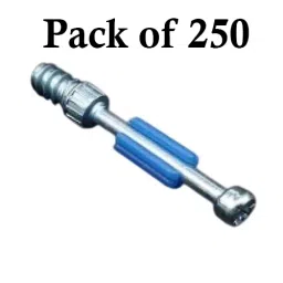 Ebco Rotor Screw (I) Zinc White Finish, 7 mm Diameter and Size 8 mm, MFR7-I (Pack of 250) image 2