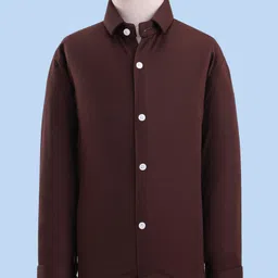 Rikidoos Full Sleeves Solid & Checked 4 Piece Party Suit Set With Tie - Beige image 2