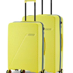 Nasher Miles Montreal Set Of 2 Textured Hard-Sided Large Medium Trolley Bags-picture-18