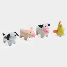 Mi Arcus Farm Friends Animal Soft Toy Set Pack of 4 Multicolor image 5