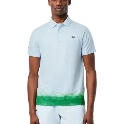 Lacoste Blue Lacoste Tennis x Daniil Medvedev Polo T-Shirt-image-79