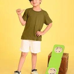 NUSYL Boys Round Neck Oversized T-shirt image 4