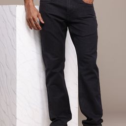 WROGN Men Straight Fit Stretchable Jeans-picture-49