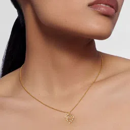 KISNA DIAMOND AND GOLD JEWELLERY Women 18KT Pendant Diamond Weight - 0.121 CT-image-33
