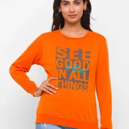 Globus Rust Graphic Print Sweatshirt-image-12