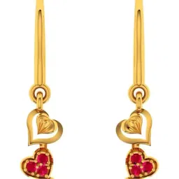 P.C. Chandra Jewellers 22k Gold Earrings for Women-image-17