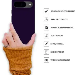 Sprig Back Cover for GOOGLE PIXEL 9 Pro (Purple) image 4