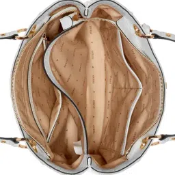 Guess White Quilted Bessey Noel Shoulder Bag image 3