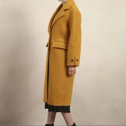 Vero Moda Yellow Regular Fit Coat image 3