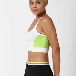 Forever 21 White Non Wired Non Padded Sports Bra image 3