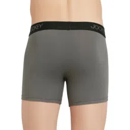 Jockey IC32 Men's Supima Cotton Elastane Stretch Solid Trunk with Ultrasoft Waistband image 2