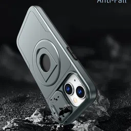 Luxury Kase Unisex Solid iPhone 15 Mag-Safe Shockproof Rugged Back Case Mobile Accessories image 5