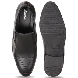Bata Men's Black Formal Loafers image 3