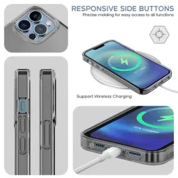 GRIPP NEO Shock Absorbent Case for Apple iPhone 14 Pro (Smoke) image 3