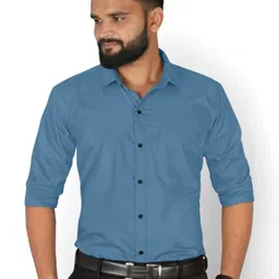 Erenchino Comfort Spread Collar Cotton Pocket Regular Fit Shirt-picture-37