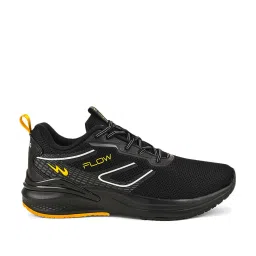 Campus Men's FLOW PRO Black Running Shoes image 1