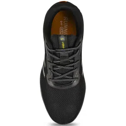 Campus Men's FLOW PRO Black Running Shoes image 3