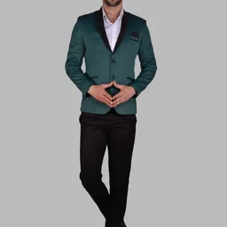 BOWLIFESTYLE Single Breasted Formal Blazer image 3