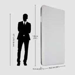 Godrej Interio White Sleep Comfort Single Pocket Spring Mattress image 5