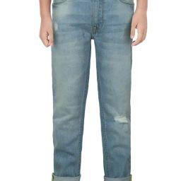 Allen Solly Junior Blue Distressed Jeans-picture-25