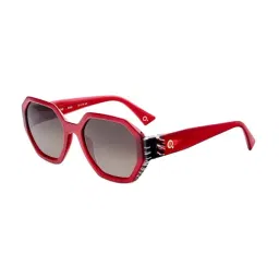 Etnia Barcelona 5DERROC52SRDBK Brown DERROCHE UV Protected Geometric Sunglasses for Women-picture-32