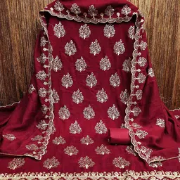 Maroosh Embellished Unstitched Dress Material-picture-39