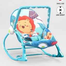 fab n funky Baby Rocker With Electric Vibrating Music- Blue-picture-19