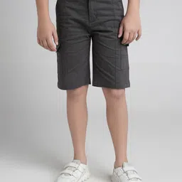 Under Fourteen Only Solid Shorts - Grey-picture-24